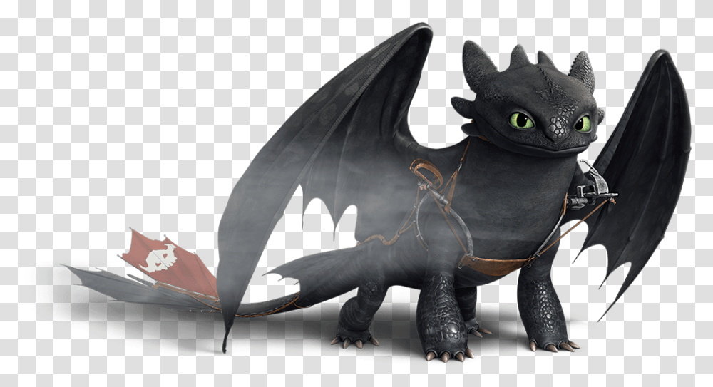 Train Your Dragon Toothless, Statue, Sculpture Transparent Png