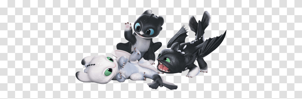 Train Your Dragon Train Your Dragon 3 Babies, Figurine, Toy Transparent Png