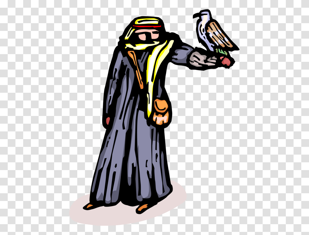 Trained Peregrine Falcon Bird Of Prey, Person, Human, Performer, Magician Transparent Png