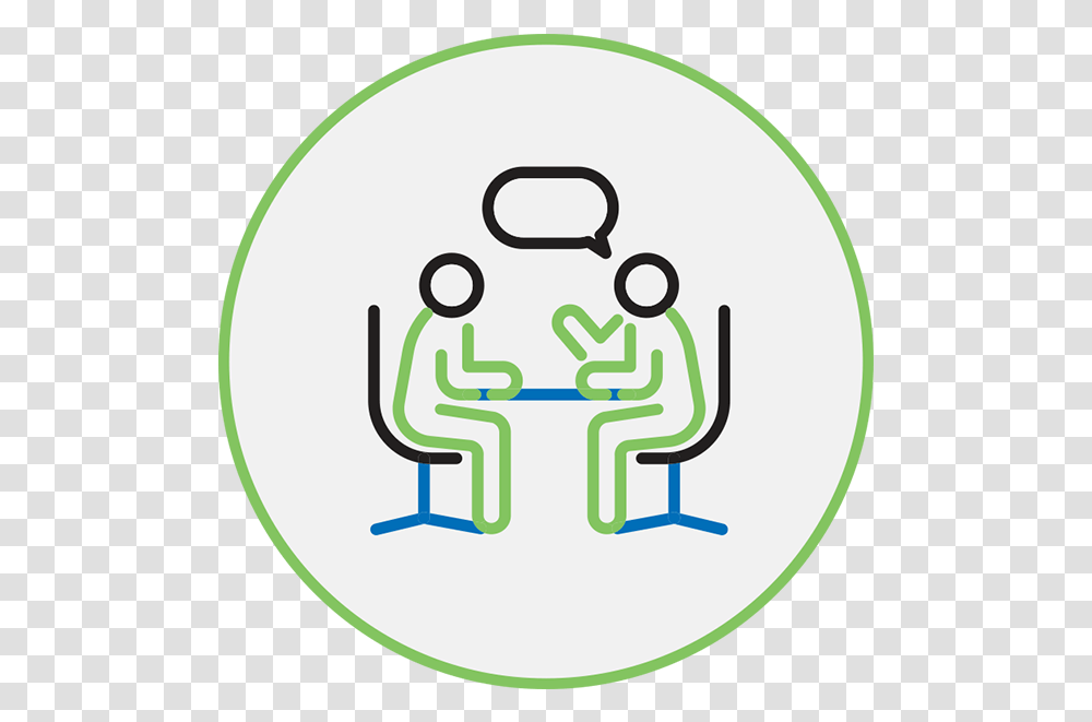 Training Coaching Consulting Circle Talking Icon, Symbol, Recycling Symbol, Text, Network Transparent Png
