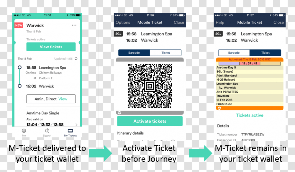 Trainline Tickets, QR Code Transparent Png