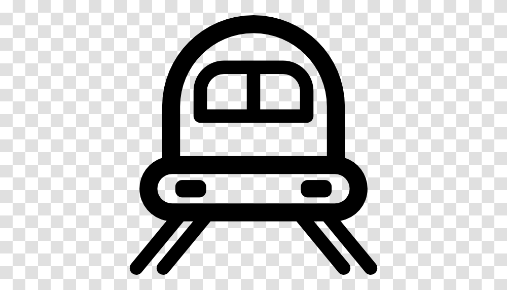 Trains Icon, Stencil, Label, Lawn Mower Transparent Png