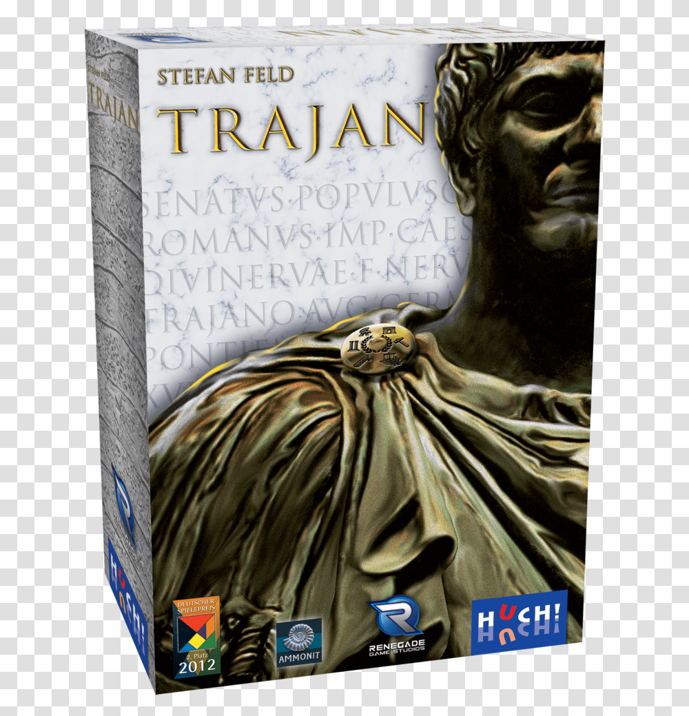 Trajan 3d Box Rgb Renegade Trajan, Book, Novel, Poster, Advertisement Transparent Png