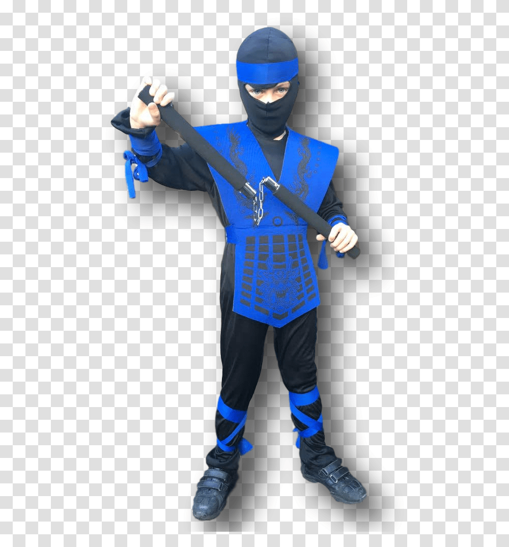 Traje De Mortal Kombat De De, Ninja, Costume, Person, Helmet Transparent Png