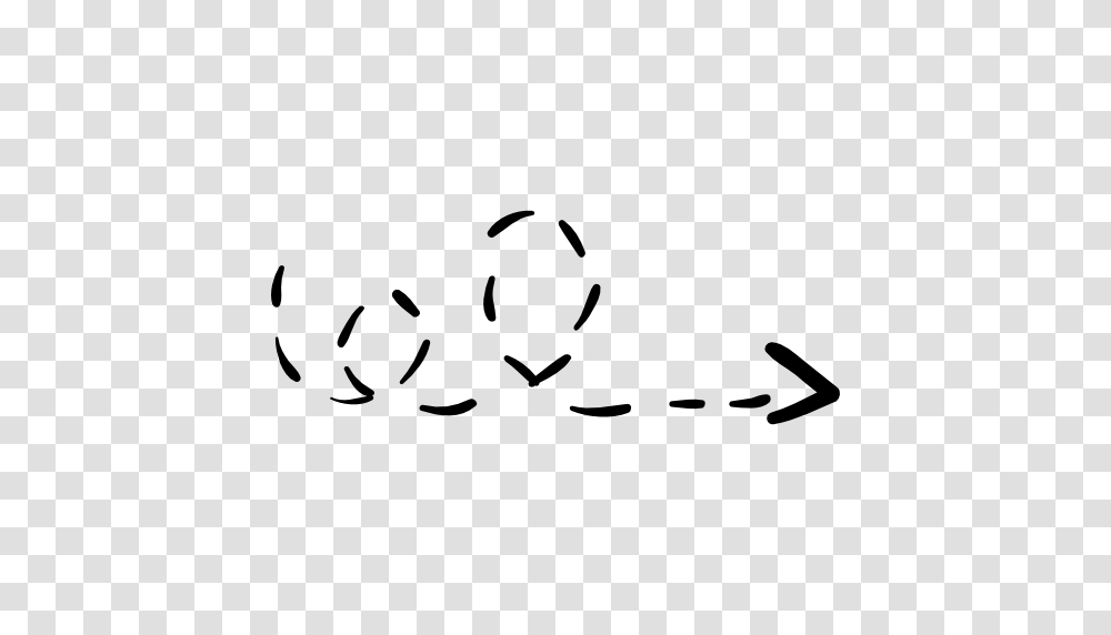 Trajectory Direction Arrows Random Curve Scribble Icon, Bird, Animal, Stencil Transparent Png