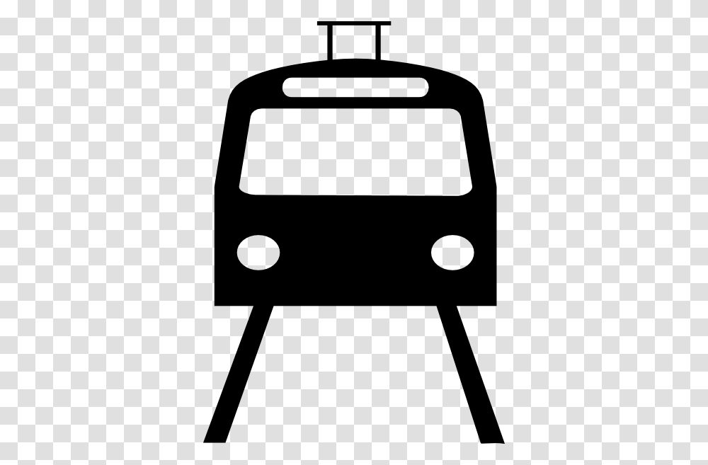 Tram Black Clip Art, Bumper, Vehicle, Transportation, Lamp Transparent Png