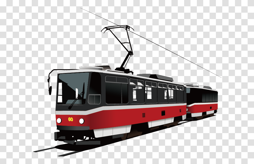 Tram Tram, Train, Vehicle, Transportation, Locomotive Transparent Png