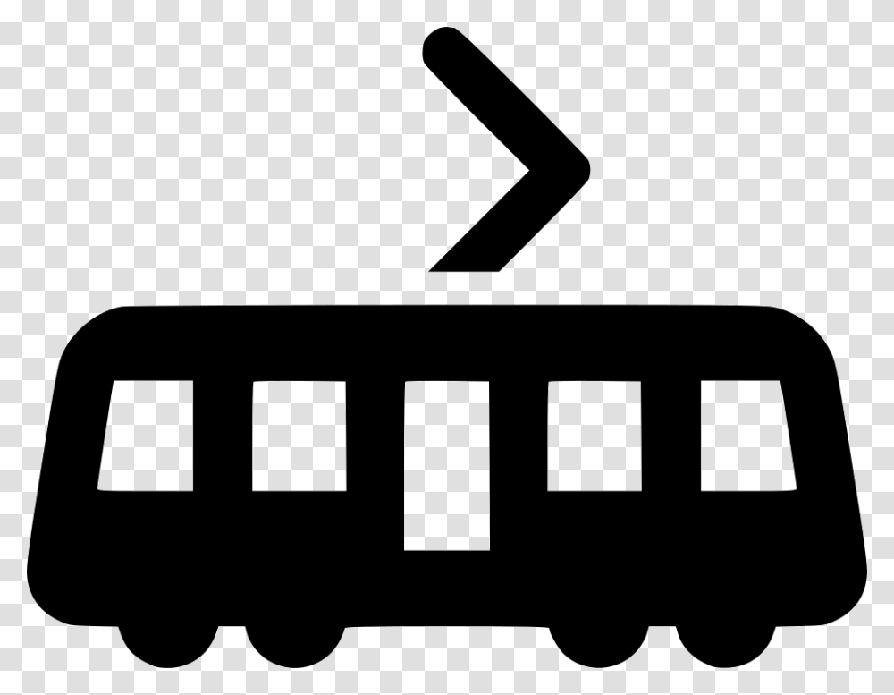 Tram, Transport, Stencil Transparent Png