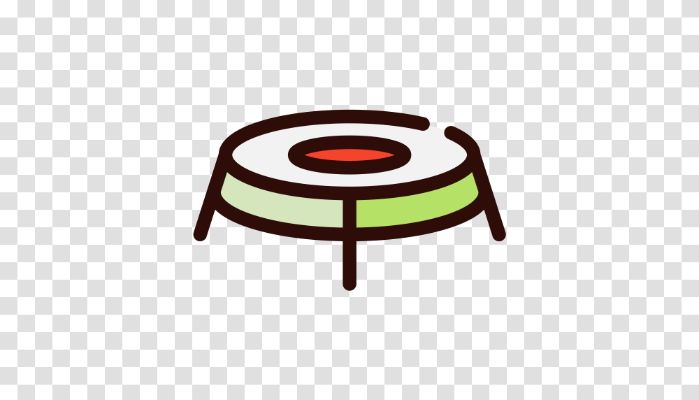 Trampoline Bush Icon With And Vector Format For Free, Lamp, Furniture, Table, Coffee Table Transparent Png