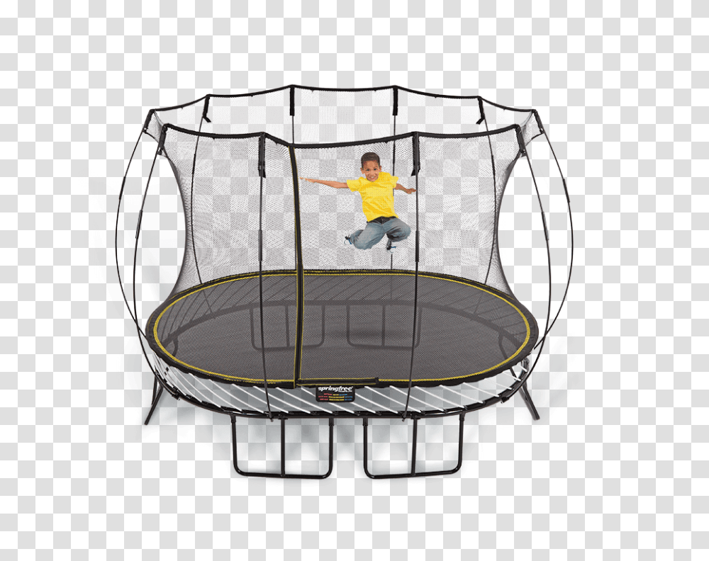 Trampoline, Sport, Person, Human, Crib Transparent Png