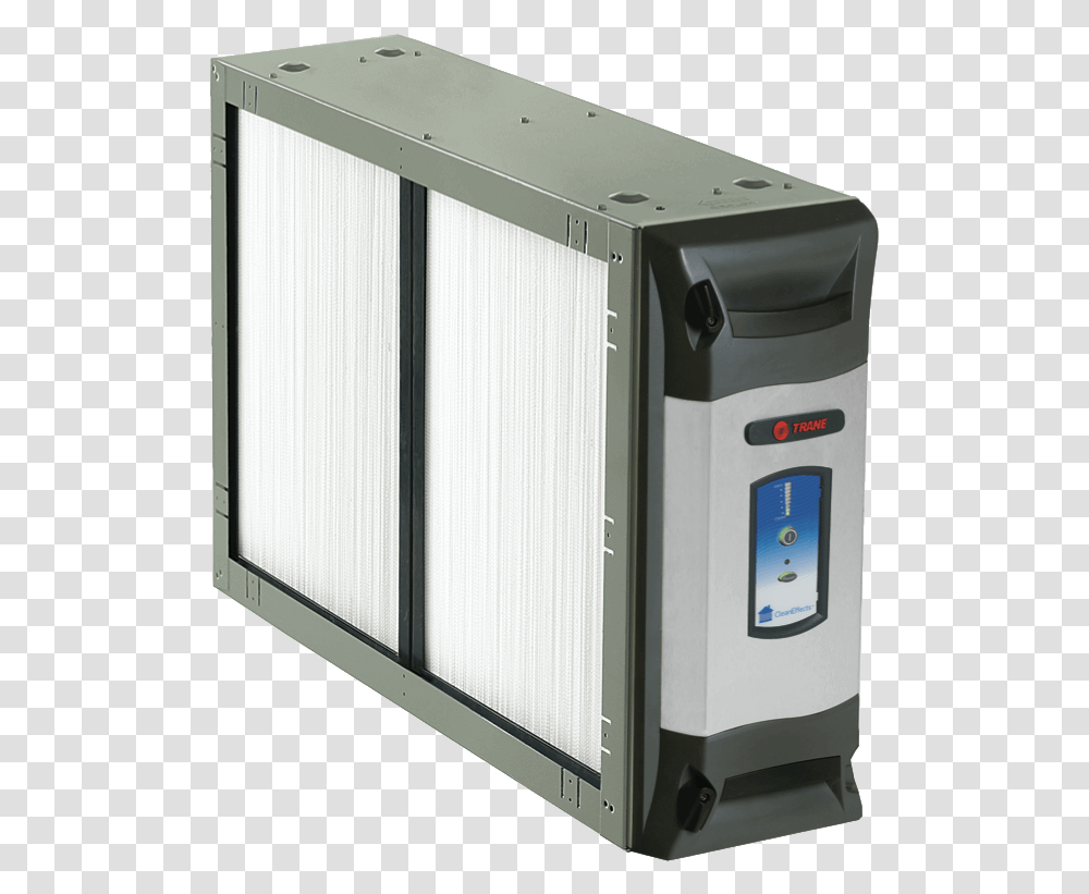 Trane Cleaneffects Electronic Air Cleaner Hvac, Appliance, Air Conditioner, Cooler, Turnstile Transparent Png