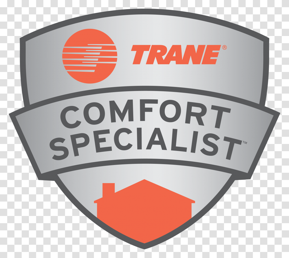 Trane Comfort Specialist Logo, Trademark, Face Transparent Png