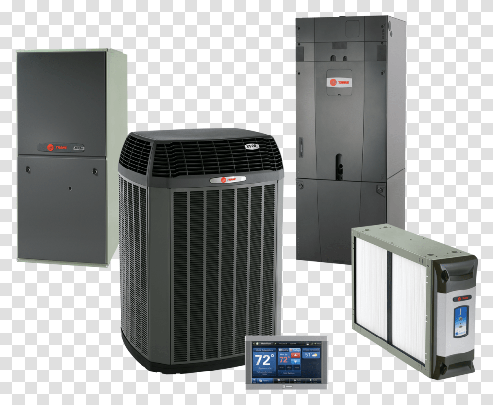 Trane Xl20i Heat Pump, Air Conditioner, Appliance, Monitor, Screen Transparent Png
