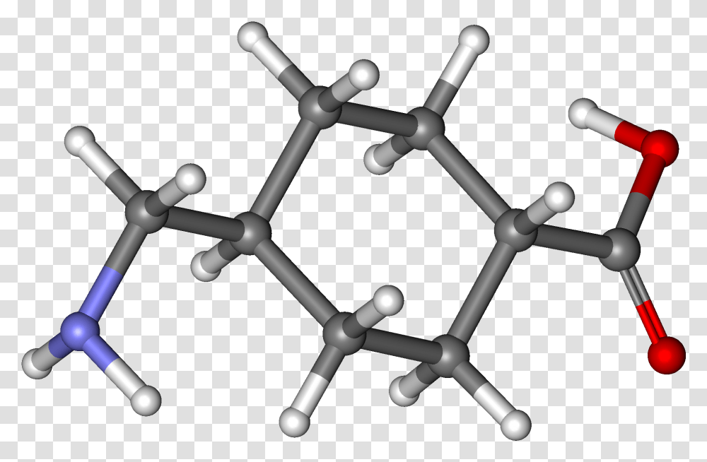 Tranexamic Acid Ball And Stick Tranexamic Acid Chemical Structure, Microphone, Electrical Device, Silhouette Transparent Png