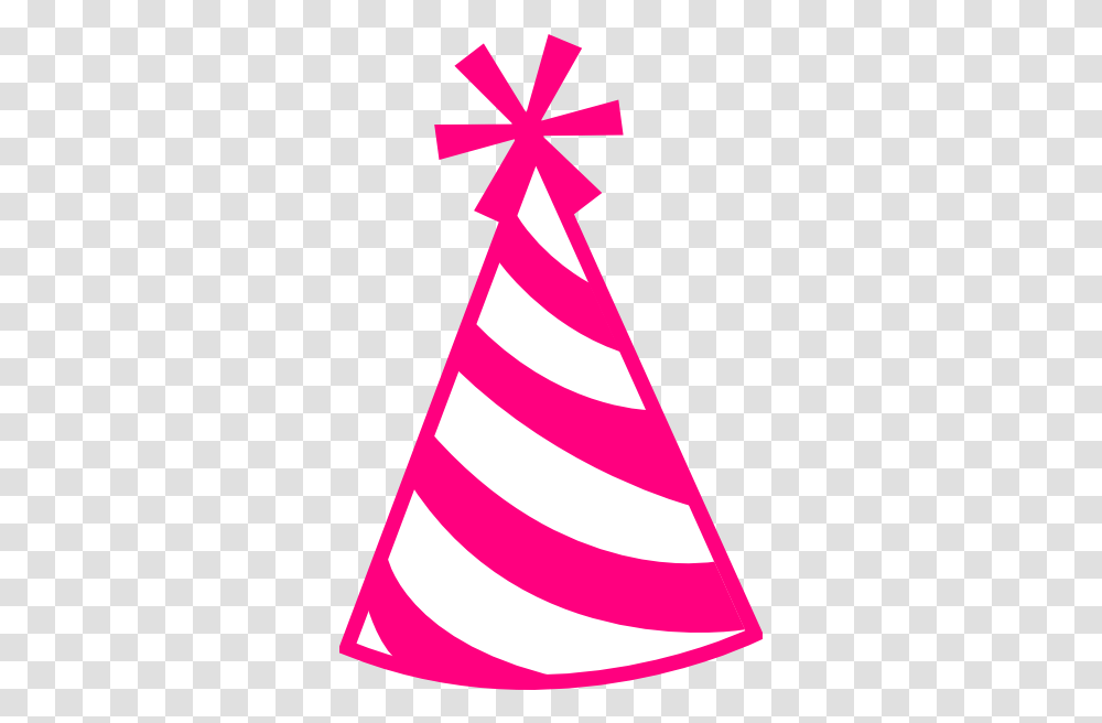 Trans Birthday Hat Clipart Black And White, Clothing, Apparel, Party Hat,  Transparent Png