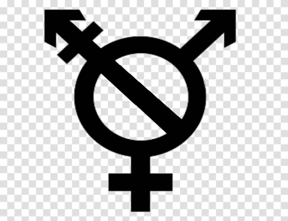 Trans Flag Transgender Symbol, Emblem, Stencil, Cross, Logo Transparent Png