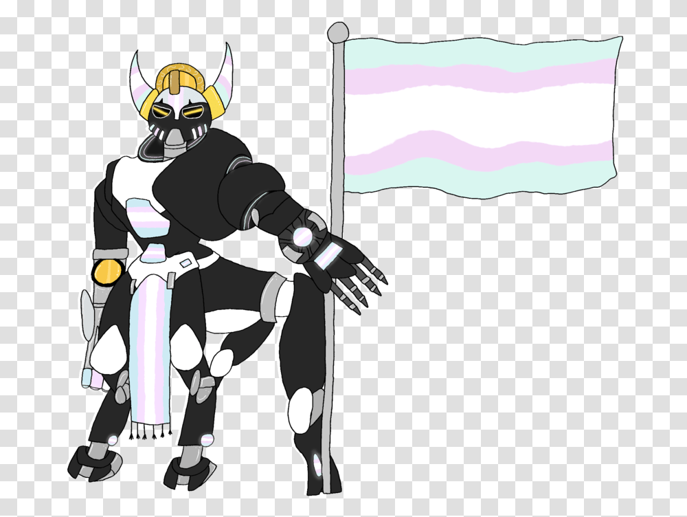 Trans Orisa With No Background Or Sheild Cartoon, Person, Human, Ninja, Knight Transparent Png