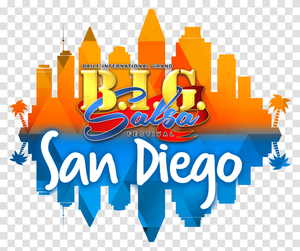 Transbig San Diego Logo B Big Salsa Festival, Diwali Transparent Png