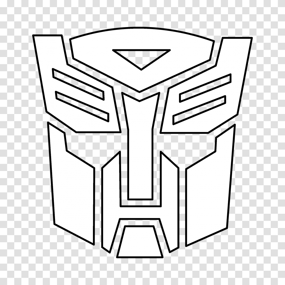 Transformers Autobot Logo Vector, Stencil, Emblem Transparent Png