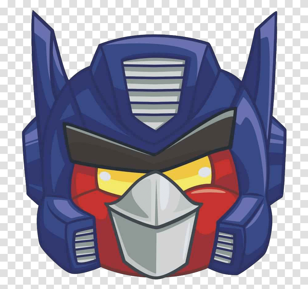Transformers Characters Red Transformer Angry Bird, Clothing, Apparel, Helmet, Batman Transparent Png