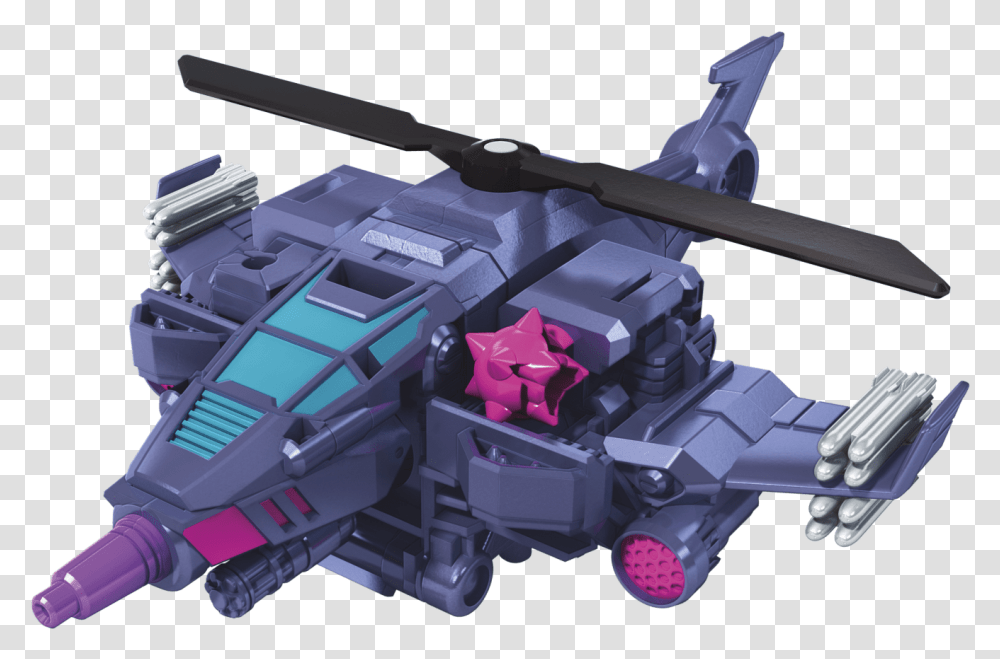 Transformers Cyberverse Megatron Helicopter, Toy, Vehicle, Transportation, Spaceship Transparent Png