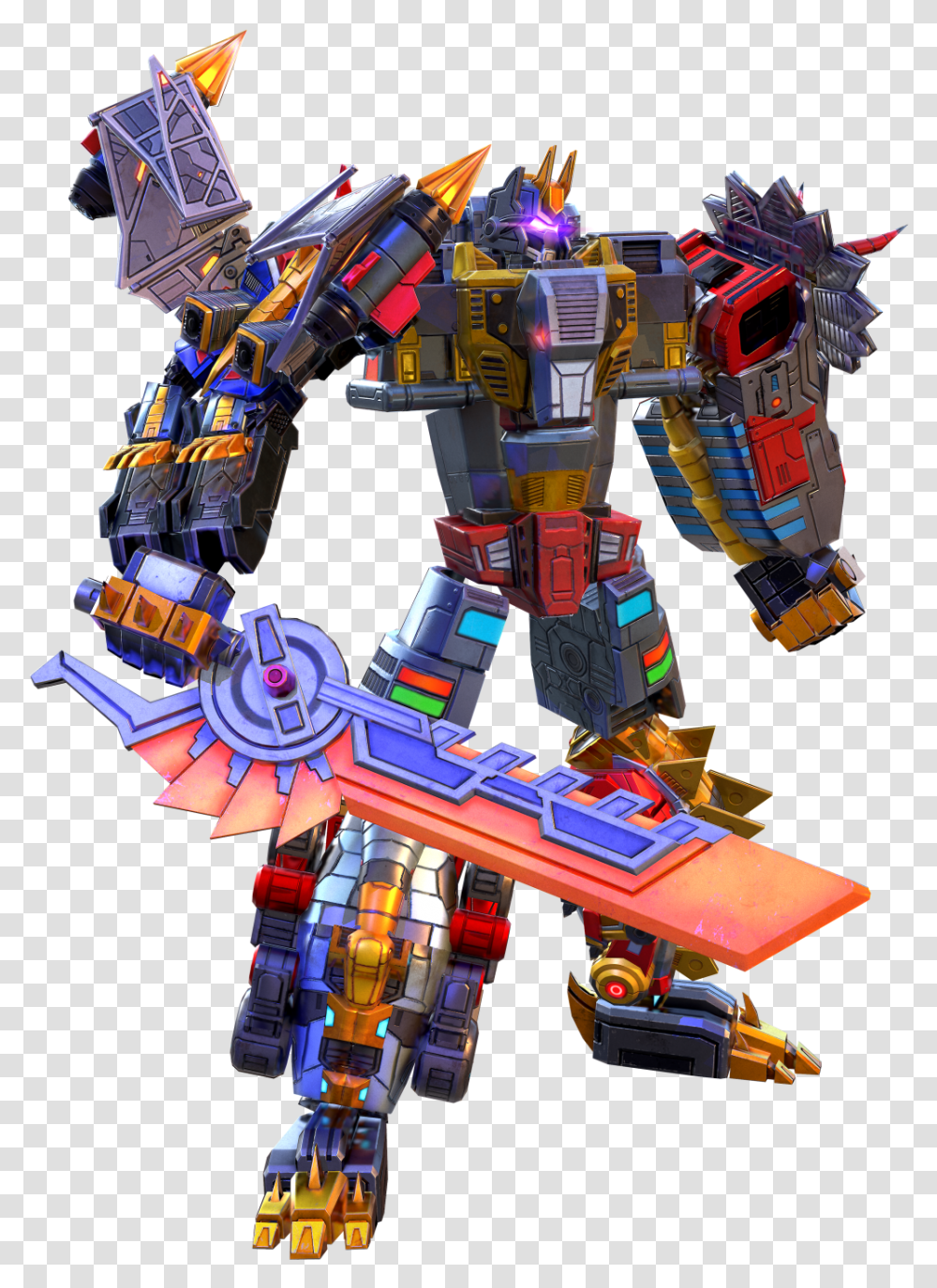 Transformers Earth Wars Volcanicus, Toy, Robot, Tabletop, Furniture Transparent Png