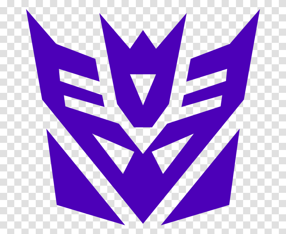 Transformers G1 Decepticon Logo, Trademark, Triangle, Emblem Transparent Png