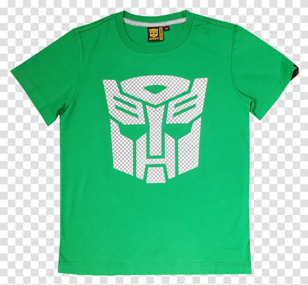 Transformers Kid Logo T Transformers Black And White, Clothing, Apparel, T-Shirt Transparent Png