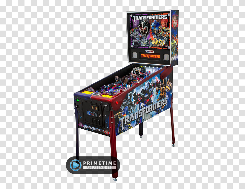 Transformers Limited Edition Pinball By Stern Pinball Transformers Pinball, Arcade Game Machine, Monitor, Screen, Electronics Transparent Png