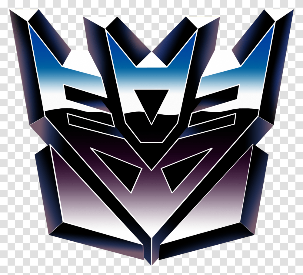 Transformers Logos Image Transformers G1 Decepticon Symbol, Emblem, Crystal Transparent Png