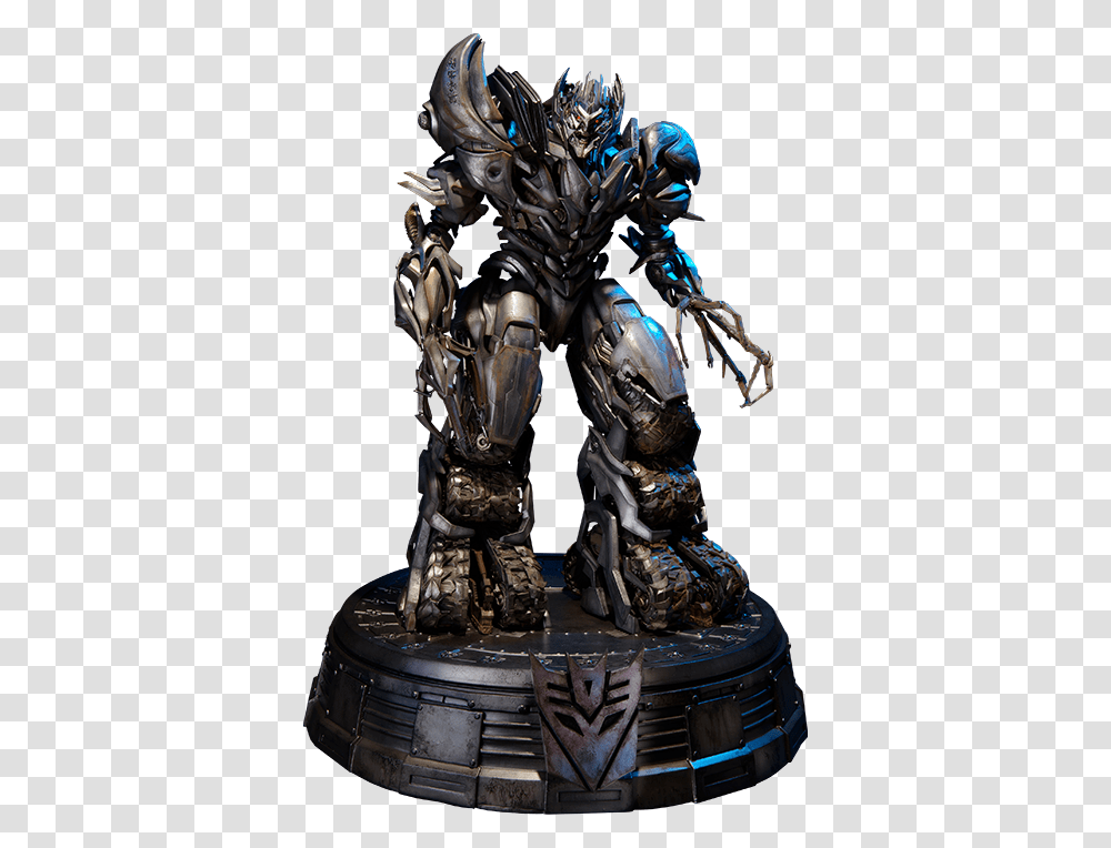 Transformers Megatron Statue, Robot, Toy, Tabletop, Monitor Transparent Png