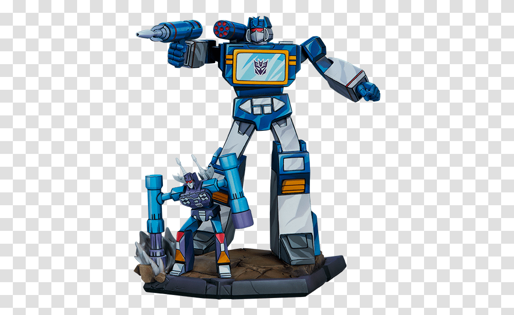 Transformers Soundwave Statue By Pop Culture Shock Transformers Statue, Toy, Robot Transparent Png