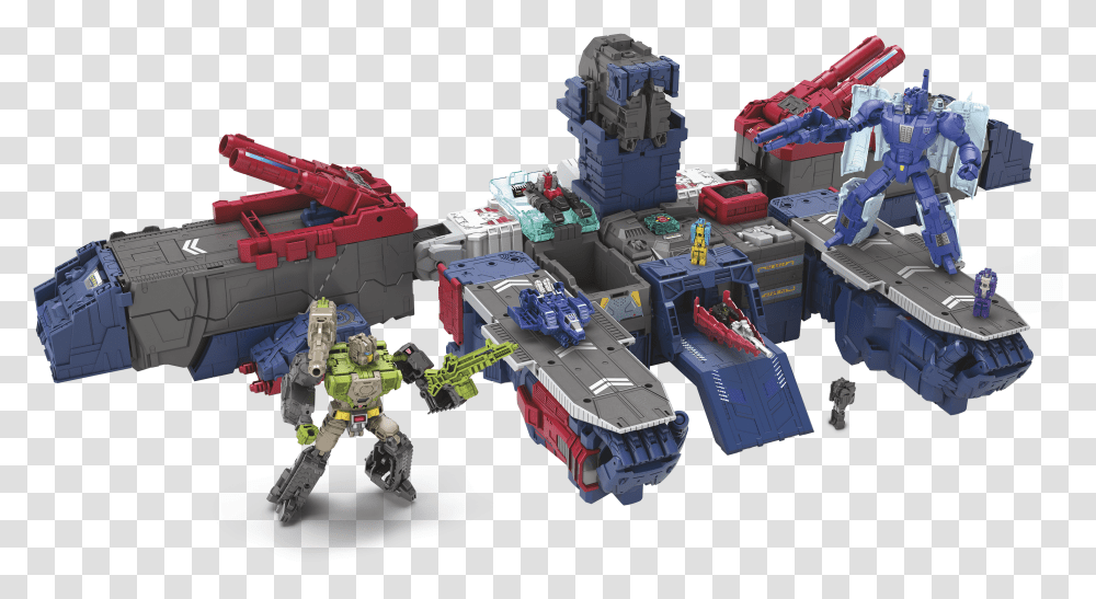 Transformers Titans Battle Ship, Toy, Robot Transparent Png