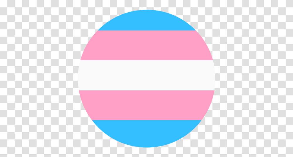 Transgender Circle Stripe Flat & Svg Transgender Flag Circle, Balloon, Symbol, Text, Number Transparent Png