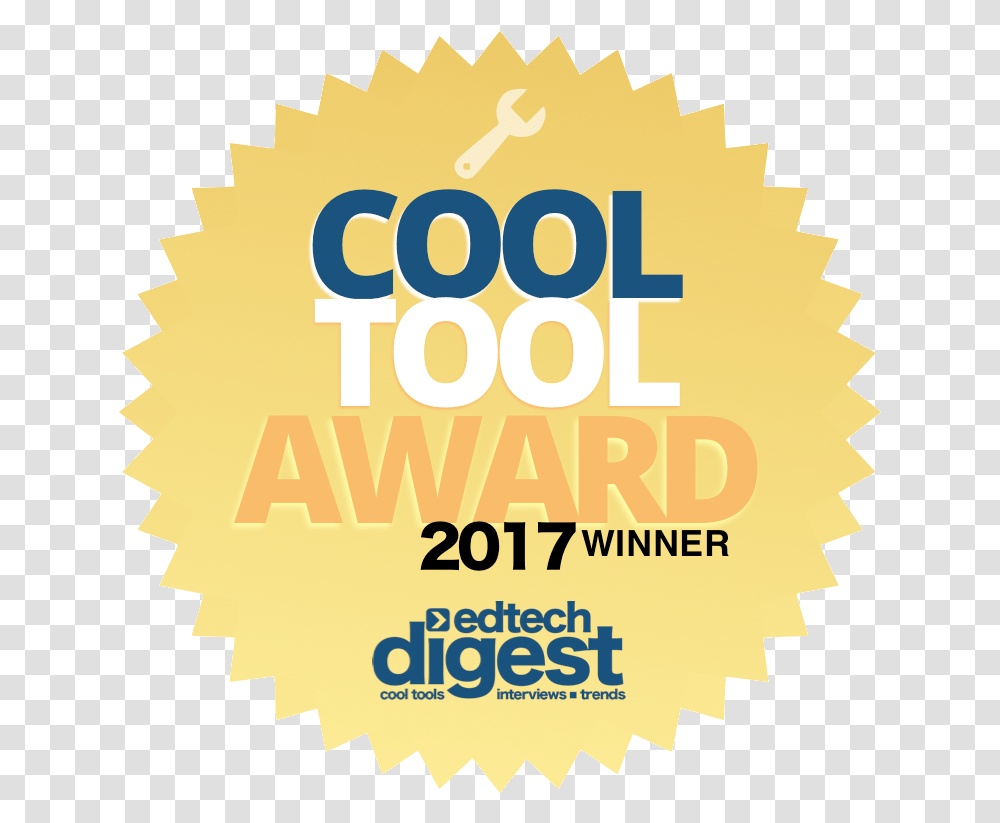 Transp Etdaward2017 Cooltool Winner Coins On Dreambox, Label, Poster, Advertisement Transparent Png