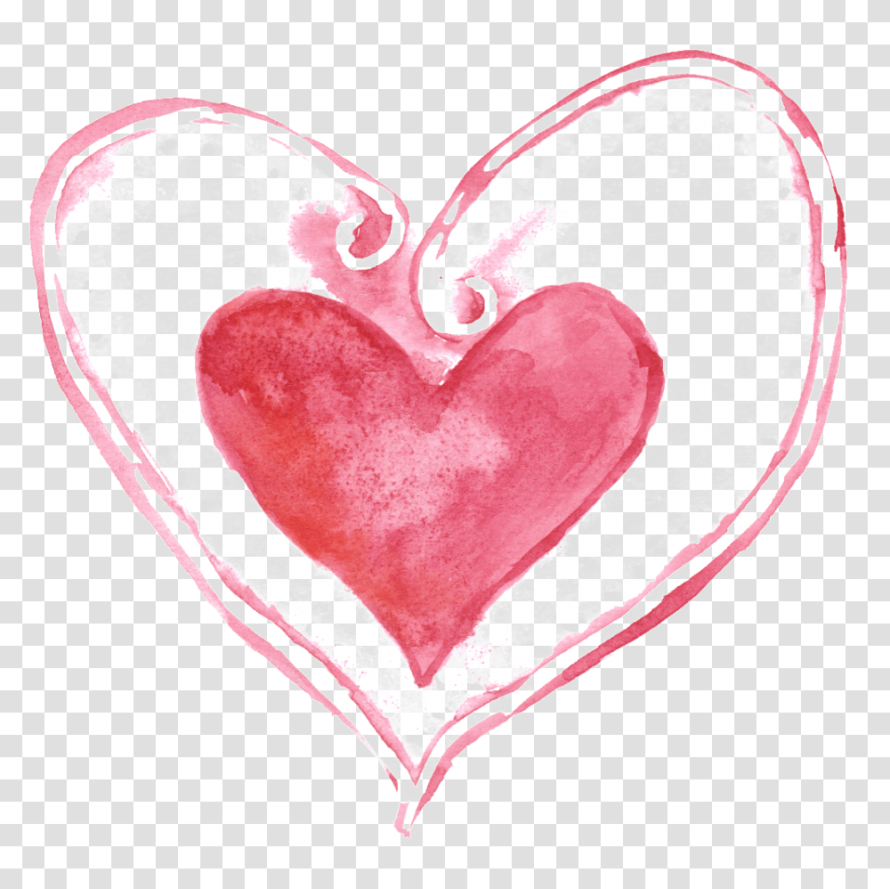 Transparente De Material Decorativo Para Corazon Y Heart, Rose, Flower, Plant Transparent Png