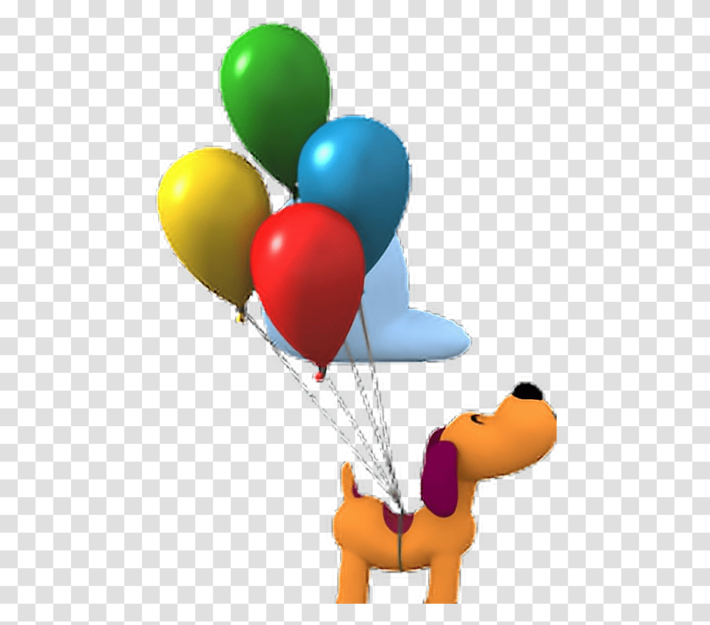 Transparente Fondo De Pocoyo Download Dog Pocoyo, Balloon Transparent Png