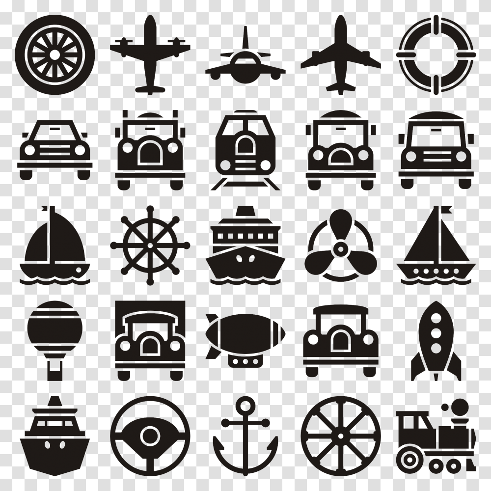 Transport, Stencil, Cross, Sunglasses Transparent Png