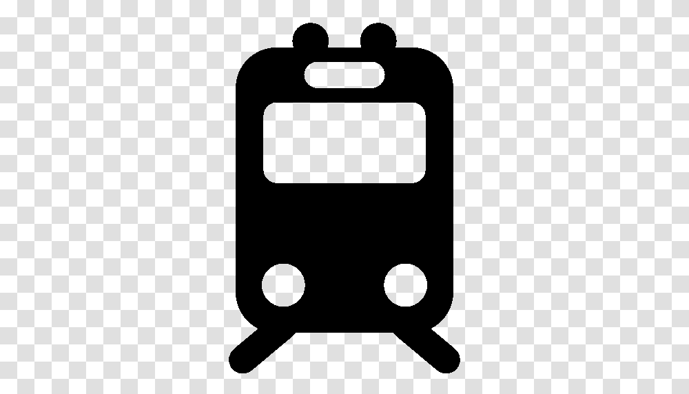 Transport Train Icon, Stencil Transparent Png