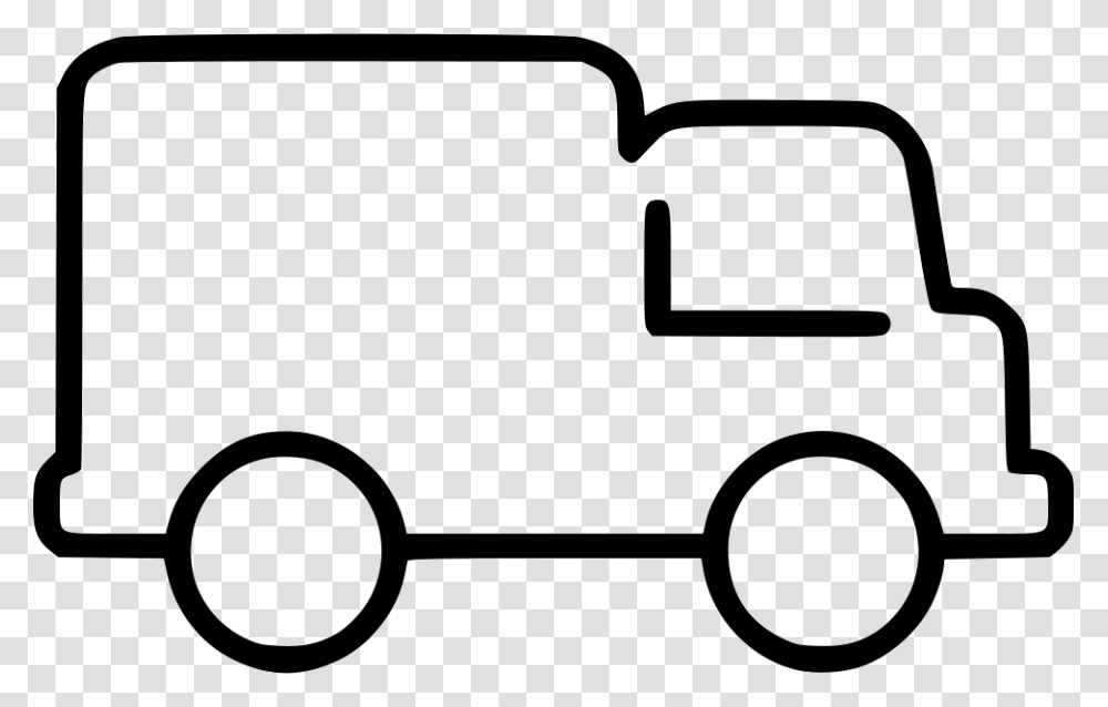 Transport Truck Comments Truck Line, Van, Vehicle, Transportation, Caravan Transparent Png