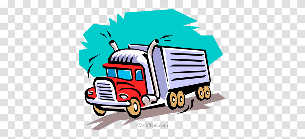Transport Truck Driver Clipart, Vehicle, Transportation, Trailer Truck, Fire Truck Transparent Png
