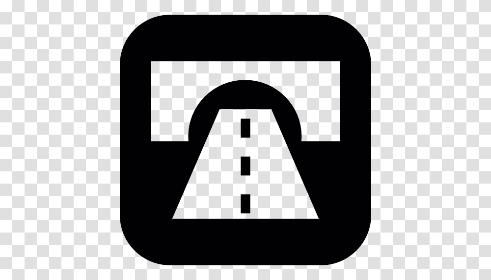 Transport Tunnel Icon, Sign, Logo, Trademark Transparent Png