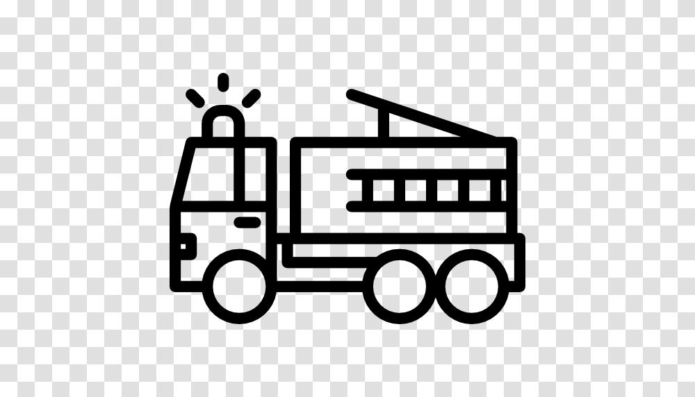 Transport Vehicle Automobile Emergency Fire Truck Icon, Gray, World Of Warcraft Transparent Png