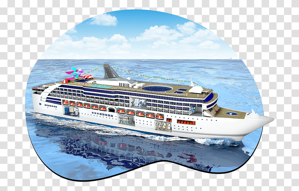Transportation In Water Nave Crociera, Boat, Vehicle, Cruise Ship, Ferry Transparent Png
