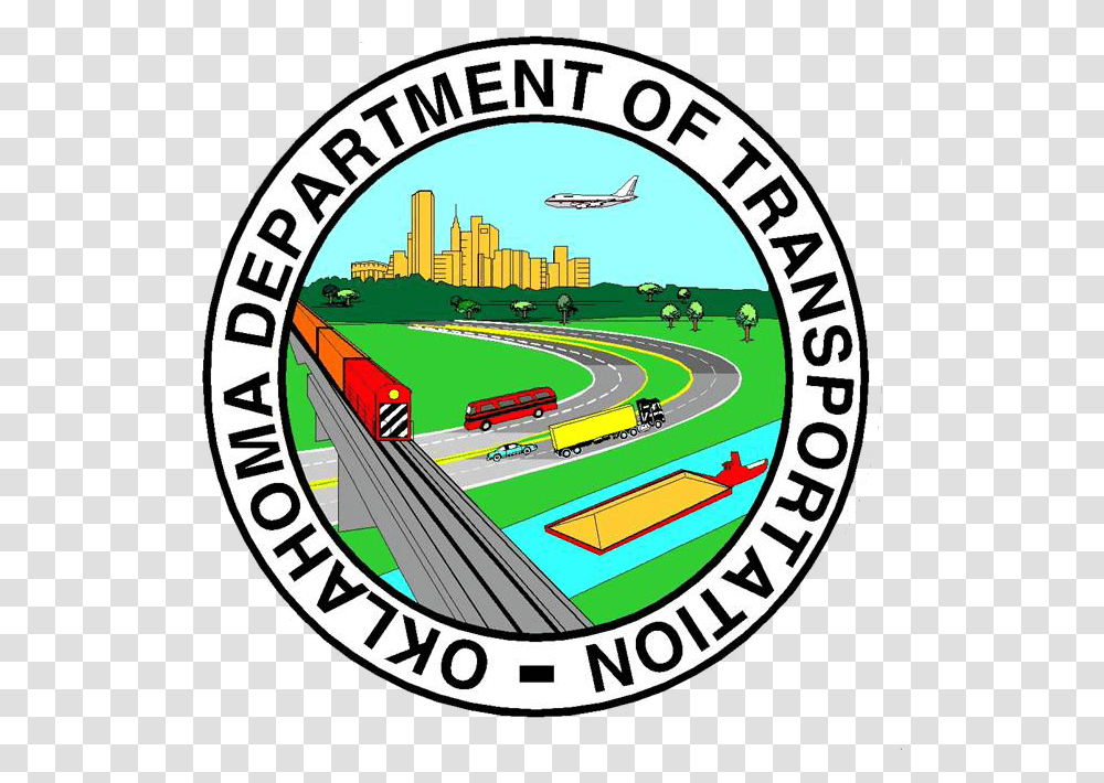 Transportation Oklahoma Department Of Transportation, Label, Text, Logo, Symbol Transparent Png