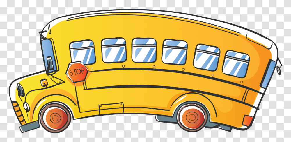 Transportation School Bus Clipart, Vehicle Transparent Png