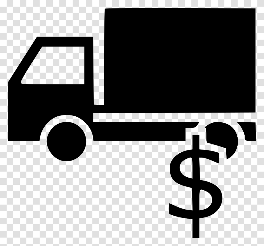 Transportation Transport Cost Icon, Truck, Vehicle, Pickup Truck Transparent Png