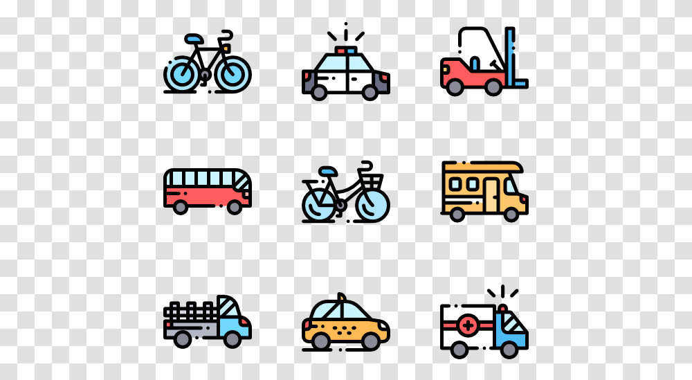 Transportation Vector Traffic Icon, Car, Vehicle, Automobile, Bus Transparent Png