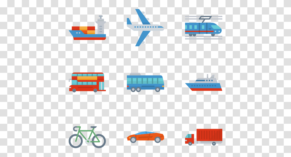 Transportation, Vehicle, Bicycle, Airplane, Aircraft Transparent Png