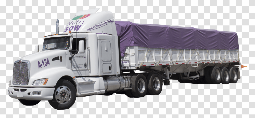 Transporte De Carga Federal, Truck, Vehicle, Transportation, Trailer Truck Transparent Png